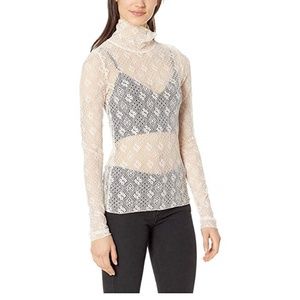 FP LACE TURTLENECK